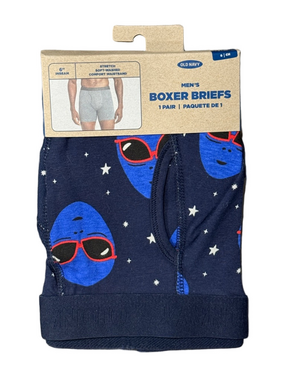 Mens Aliens With Sunglasses Boxer Briefs - Size Small - Old Navy - NWT